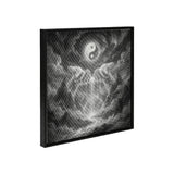 Ying Yang Waterfall Dot Painting
