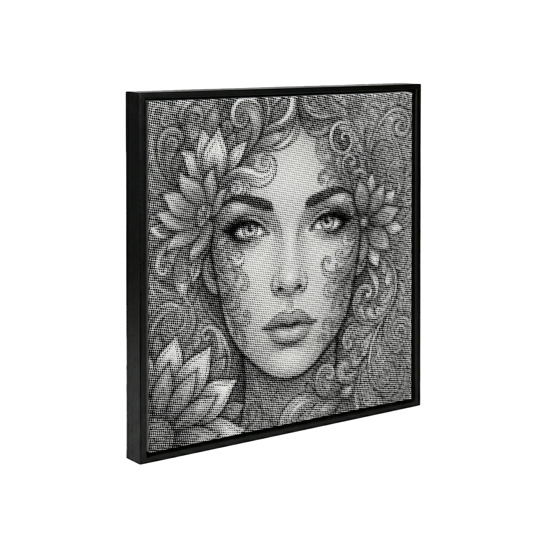 Botanical Face Dot Painting