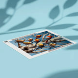 Diamond Painting - Linnut puussa