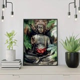 Diamond Painting - Buddha Lotusblomst