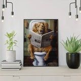 Diamond Painting - Dog WC