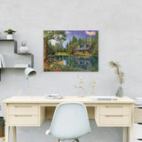 Diamond Painting - Hus i Skoven