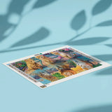 Diamond Painting - Gatinhos e Leões