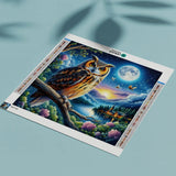 Diamond Painting - Pöllö yössä