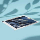 Diamond Painting - Eulen im Schnee