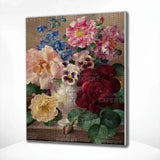 Diamond Painting - Composition florale portrait