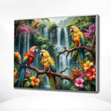 Diamond Painting - Three Parrots