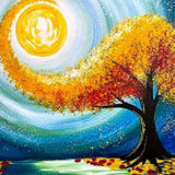 Diamond Painting - Baum Kunst