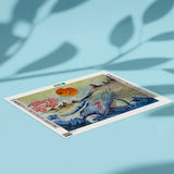 Diamond Painting - Walvis Zee
