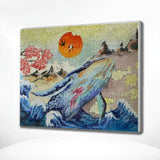 Diamond Painting - Walvis Zee
