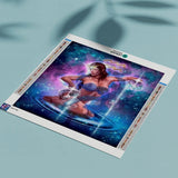 Diamond Painting - Sterrenbeeld Maagd
