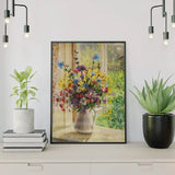 Diamond Painting - Bouquet Window