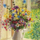 Diamond Painting - Bouquet Window