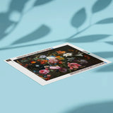Diamond Painting - Portrait Flowers in a Blue Vase