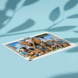 Diamond Painting - Safári com Animais