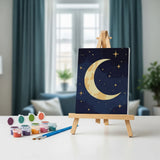 Enchanted Sky - Mini Malen nach Zahlen 6er-Set