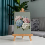Hydrangea Farewell - Mini Painting by numbers Set of 6