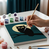 Magia da Lua Colheita - Mini Pintura por Números Conjunto de 6