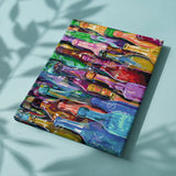 Paint by numbers Abstraktit pullot