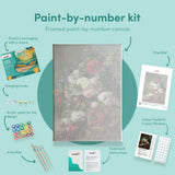 Painting by numbers Flowers in a Vase