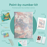Painting by numbers Colourful Woman