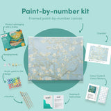 Painting by numbers Almond Branches