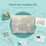 Painting by numbers Amsterdam Flowers
