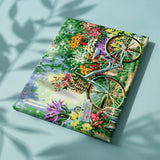 Painting by numbers Bicycle with Flowers