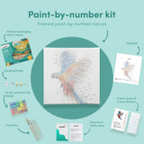 Painting by numbers Bird