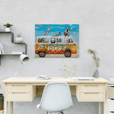Painting by numbers Bus with Animals