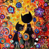 Painting by numbers Cats and Flowers