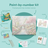 Painting by numbers Colorful Park Full of Magic