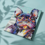Painting by numbers Colourful Bulldog