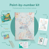 Paint by numbers Rådjur