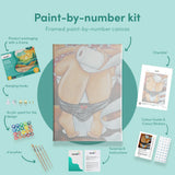 Paint by numbers Paksut Naiset - WC