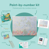 Paint by numbers Kukat mansikoilla