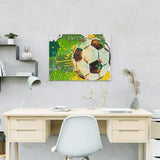 Painting by numbers Football Green Yellow