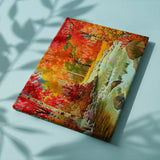 Painting by numbers Forest with Stream