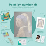 Painting by numbers Girl with a Pearl Earring