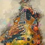 Paint by numbers Kitara