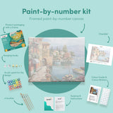 Painting by numbers Italy