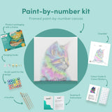 Painting by numbers Kitten
