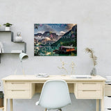 Painting by numbers Lake in Italy