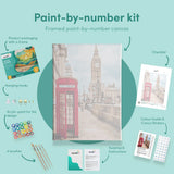 Painting by numbers London Big Ben