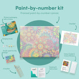 Paint by numbers Moderna Blommor