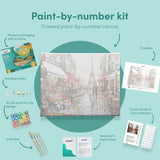 Paint by numbers Pariisi