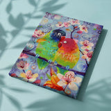 Painting by numbers Parrots in Love