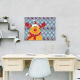 Painting by numbers Reindeer Christmas