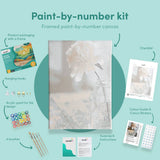 Painting by numbers Rose on the Table