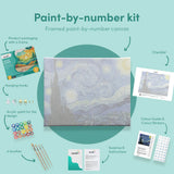 Painting by numbers Starry Night